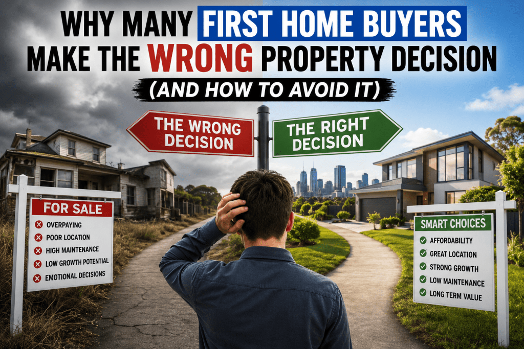 Why Many First Home Buyers Make The Wrong Property Decision