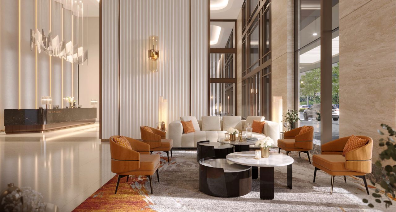 Pavilion Square grand lobby interior