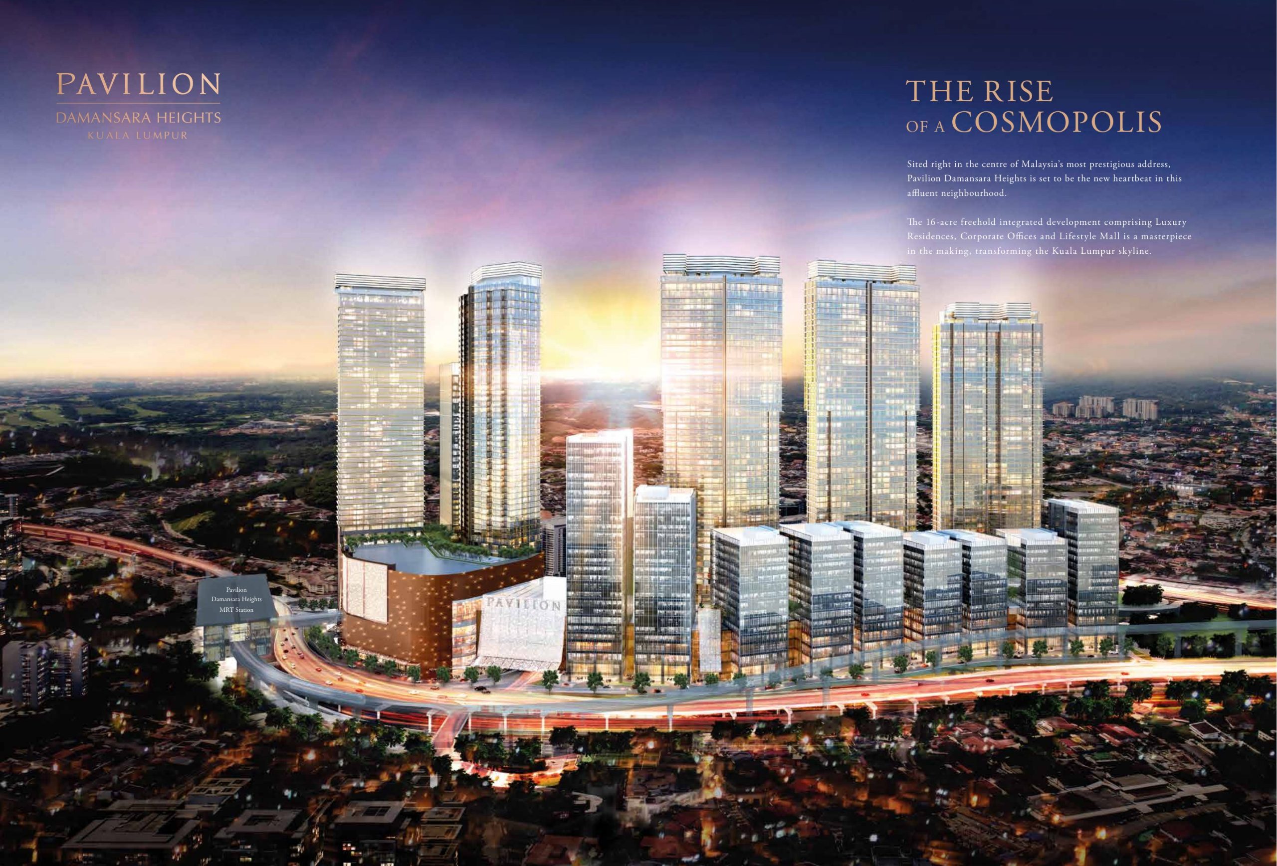 Pavilion Damansara Heights integrated development in Kuala Lumpur