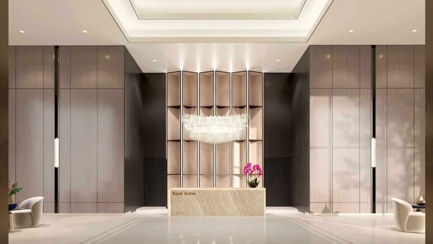 柏威年白沙罗高原 Royal Suites 皇家公馆迎宾大堂